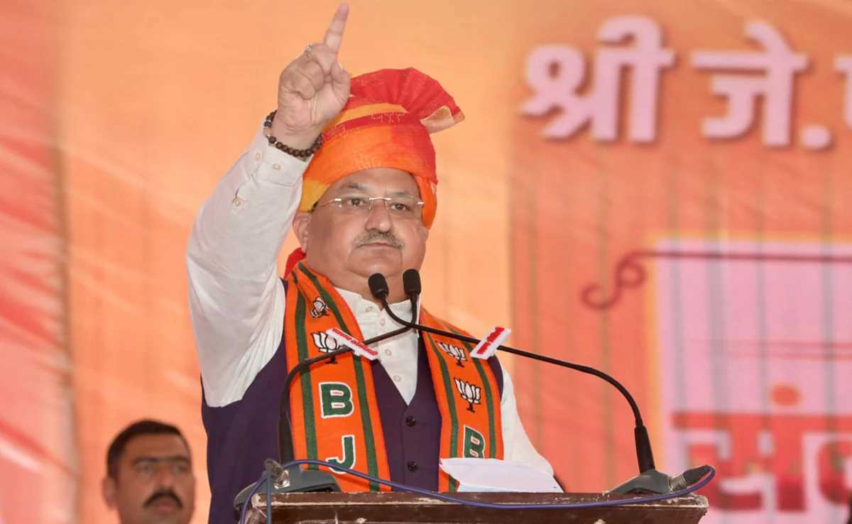 कांग्रेस के सभी नारे समाज को खंडित करने वाले रहे हैं : जेपी नड्डा